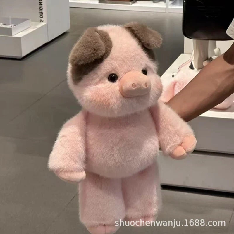 MyPebby™  Mochi Moo Runner Plush – 40cm -60cm Soft Kawaii Calf