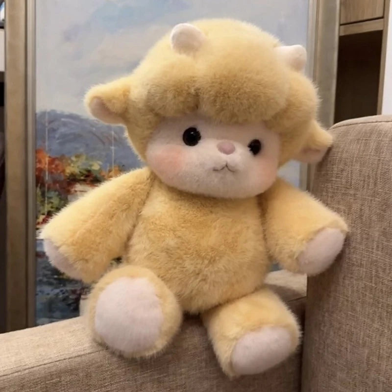 MyPebby™  Mochi Moo Runner Plush – 40cm -60cm Soft Kawaii Calf