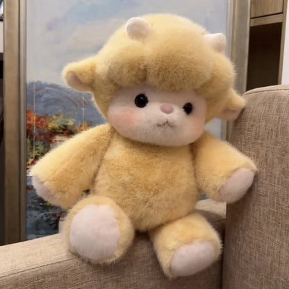 MyPebby™  Mochi Moo Runner Plush – 40cm -60cm Soft Kawaii Calf